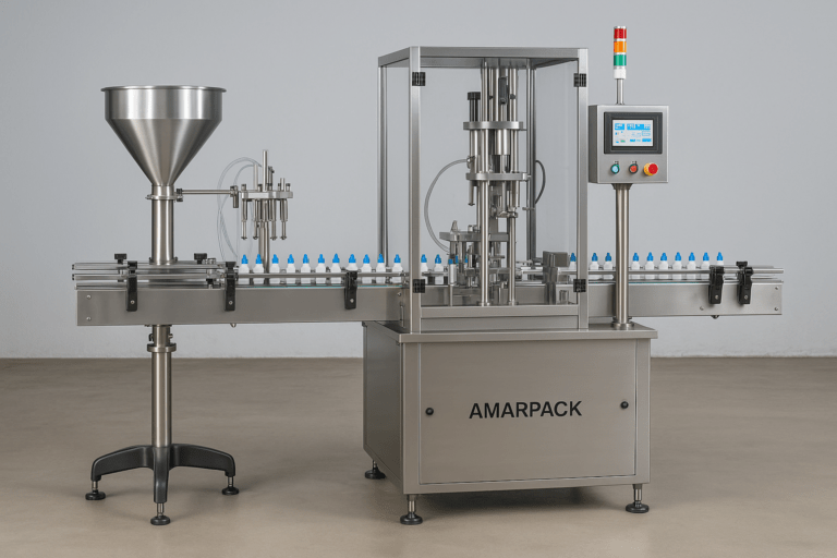 Fully Automatic Eye Drop Filling, Capping & Sealing Machine