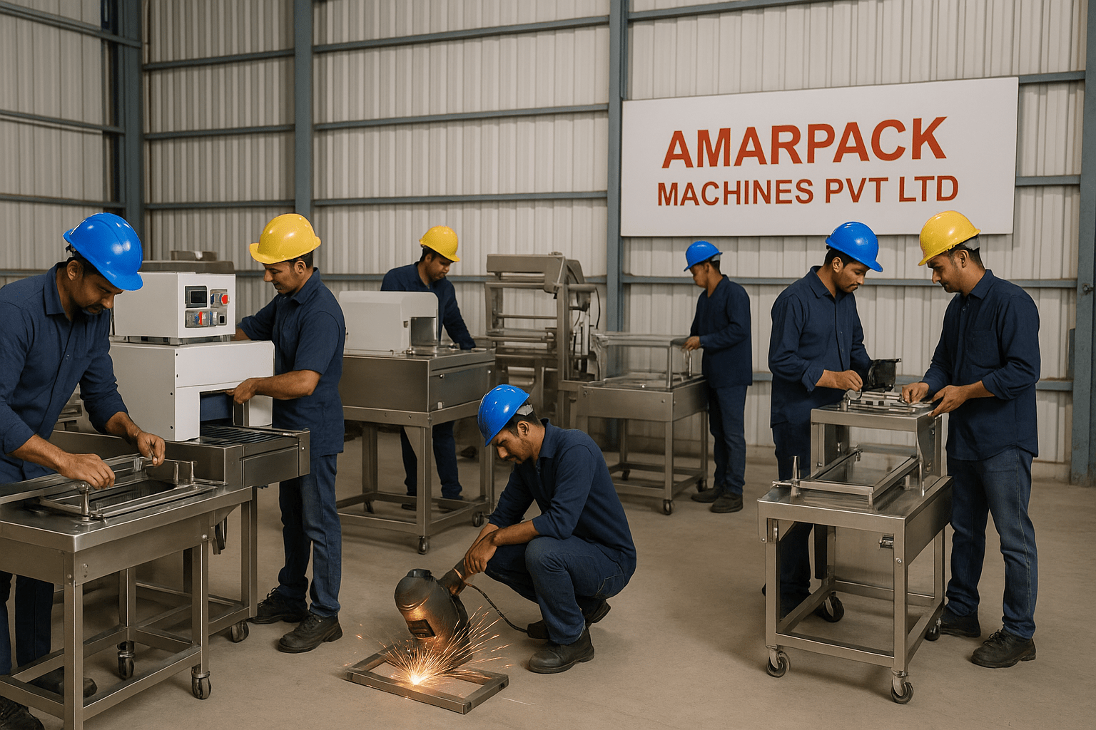 Expert packaging machinery technician providing service in Maharashtra
