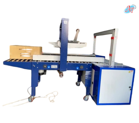 Fully-Automatic-Tapping-Strapping-Machine