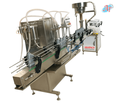 4 Head Liquid Filling Machine