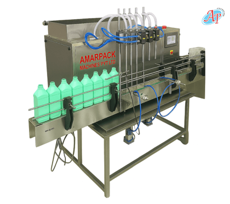 Juice Bottles Filling & Capping Machine by AmarPack Machines Pvt Ltd