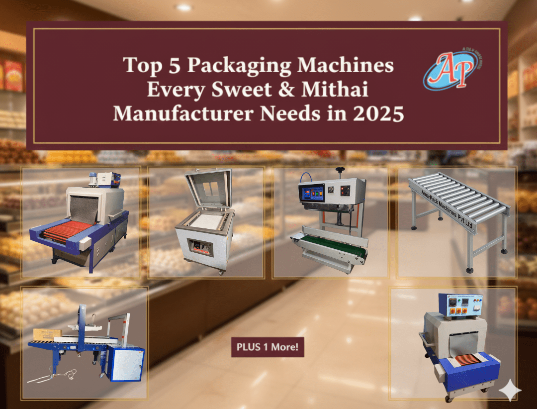 Blog Updates 81 Top 5 Packaging Machines Every Sweet & Mithai Manufacturer Needs in 2025