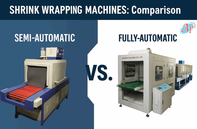 Shrink Wrapping Machine, Semi-Automatic Shrink Wrapping Machine, Fully Automatic Shrink Wrapping Machine, Shrink Wrapping Machine Manufacturer, Shrink Tunnel with Web Sealer