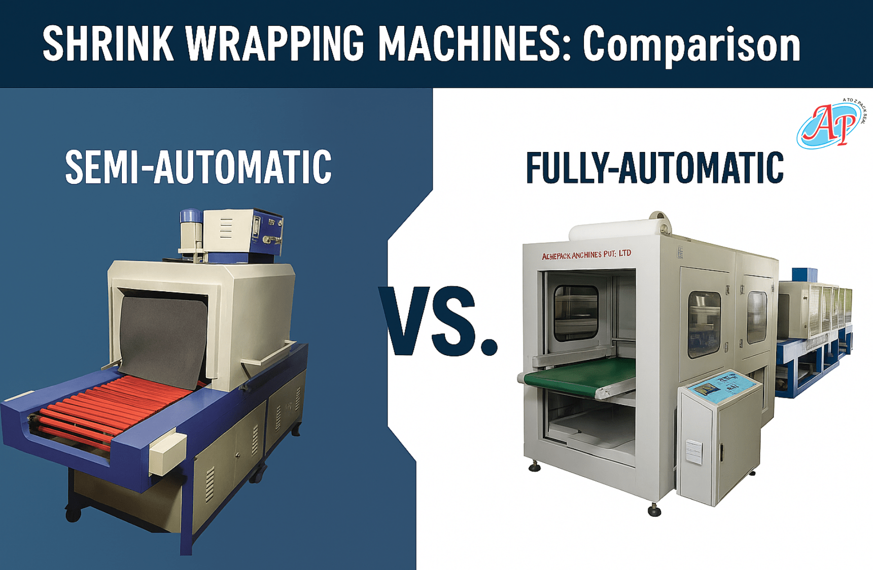 Blog Updates 75 Complete Shrink Wrapping Machine Buyer’s Guide 2025 | Semi vs Fully Automatic Explained