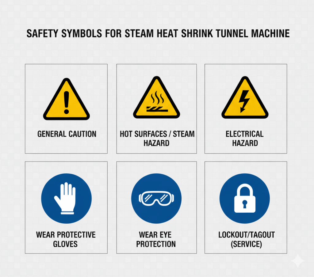 Safety Symbol for Machine