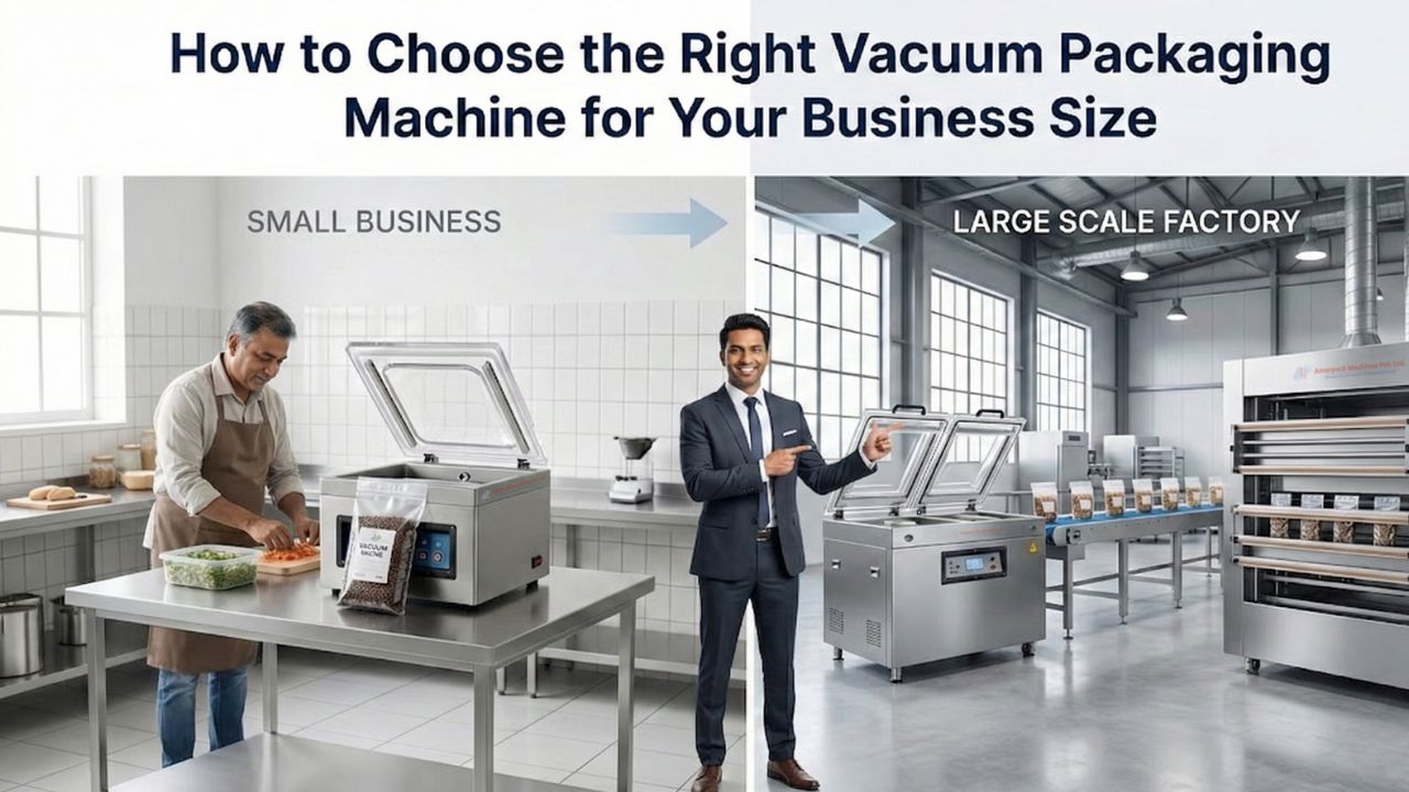 how to choose the right vacuum packaging machine for your business size