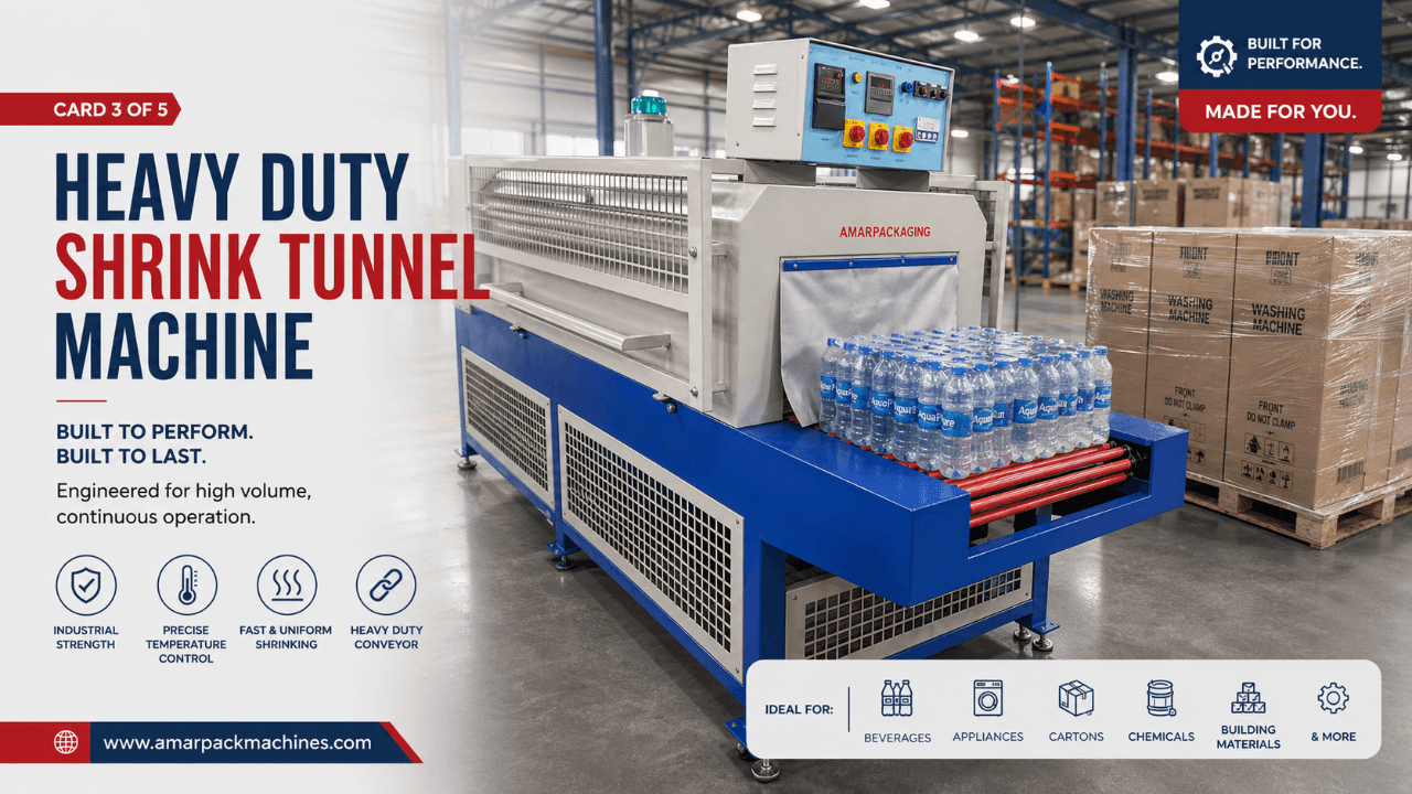 Heavy Duty Shrink Tunnel Mahcine