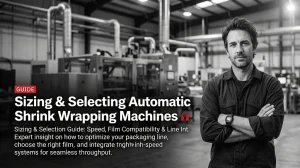 Automatic shrink wrapping machine sizing and selection guide by AmarPack